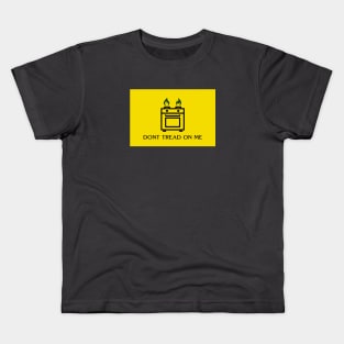 Gas Stoves: DONT TREAD ON ME flag Kids T-Shirt